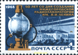 269970 MNH UNION SOVIETICA 1968 50º ANIVERSARIO DE RADIO NIZEGORODSK - ...-1857 Prefilatelia