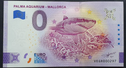 BILLETE 0 Euro Souvenir 0 € ESPAÑA: VEGR 2023-1 PALMA AQUARIUM - MALLORCA - Otros & Sin Clasificación