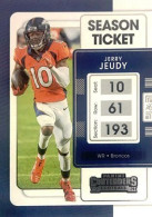 29 Jerry Jeudy Denver Broncos - Panini Contenders Season Ticket Football US NFL 2021 - Altri & Non Classificati