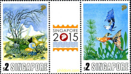 315270 MNH SINGAPUR 2013 FAUNA MARINA - Singapore (...-1959)