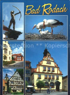 72452611 Bad Rodach Diana-Brunnen Sroerche Rathaus Alte Schule  Bad Rodach - Bad Rodach