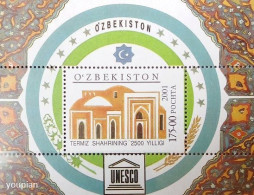 Uzbekistan 2001, 2500 Years Termiz City, MNH S/S - Ouzbékistan