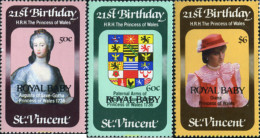 360075 MNH SAN VICENTE 1982 ROYAL BABY - St.Vincent (...-1979)