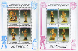 360163 MNH SAN VICENTE 1990 FIGURITAS DE HUMMEL - St.Vincent (...-1979)