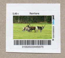 X01] BRD - Privatpost - Biberpost -  Ren (Rangifer Tarandus) - Private & Local Mails