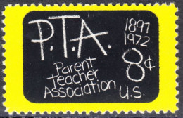 !a! USA Sc# 1463 MNH SINGLE (a2) - Parent Teacher - Unused Stamps