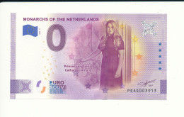 Billet Touristique 0 Euro - MONARCHS OF THE NETHERLANDS - PEAS - 2020-11 -  n° 3913 - Other & Unclassified