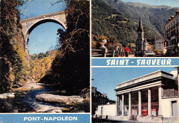 65-SAINT SAUVEUR-PONT NAPOLEON-N°393-C/0197 - Luz Saint Sauveur