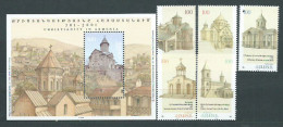 Armenia - Correo 1996 Yvert 265/9+Hb 9 ** Mnh - Armenia