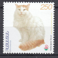 Armenia - Correo 1999 Yvert 321 ** Mnh Fauna - Gatos - Armenien