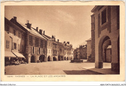 ABMP3-74-0229 - THONES - La Place Et Les Arcades - Thônes