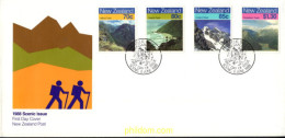 715006 MNH NUEVA ZELANDA 1988 TURISMO. PAISAJES MONTAÑOSOS - ...-1855 Préphilatélie