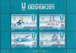 715045 MNH TURQUIA 2011 25 UNIVERSIADA DE INVIERNO EN ERZURUM - ...-1858 Prefilatelia