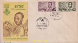 715215 MNH IFNI 1963 AYUDA A BARCELONA - Ifni