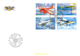 715715 MNH ISLANDIA 1997 AVIONES - Collections, Lots & Series