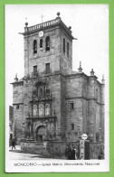 Moncorvo - Igreja Matriz, Monumento Nacional - Posto De Gasolina.  Oil  Bragança. Portugal (Fotográfico) - Bragança