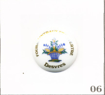 Pin’s Art Et Artisanat - Faïencerie Fourmaintraux & Dutertre à Desvres (62). Non Est. Porcelaine. T1014-06 - Sonstige & Ohne Zuordnung