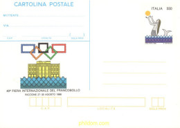 718896 MNH ITALIA 1988 40 FERIA INTERNACIONAL DEL SELLO - ...-1850 Préphilatélie