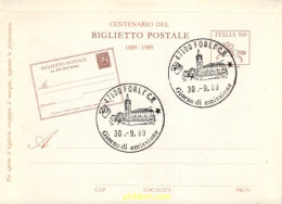 719436 MNH ITALIA 1989 AEROGRAMA - ...-1850 Préphilatélie