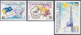721669 MNH TUVA 1995 SIMBOLOS NACIONALES - Tuva