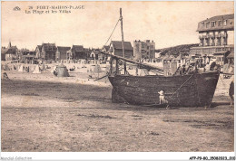 AFPP9-80-0846 - FORT-MAHON-PLAGE - La Plage Et Les Villas - Fort Mahon