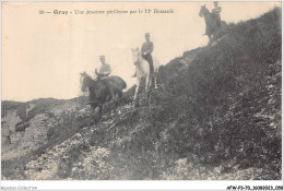 AFWP3-70-0215 - GRAY - Une Descente Périlleuse Par Le 12e Hussards - Gray