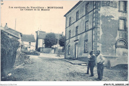 AFWP1-70-0075 - Les Environs De Vauvillers - MONTDORE - Le Centre Et La Mairie - Vauvillers