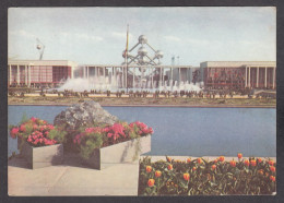 104154/ BRUXELLES, Exposition 1958, Place Et Portique De Belgique - Weltausstellungen