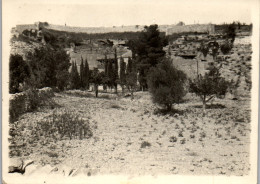 Photographie Photo Vintage Snapshot Amateur Israël Jérusalem Grotte Jérémie - Afrique