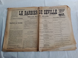 La Feuille Littéraire. Le Barbier De Séville, Beaumarchais. Éd. Arthur Boitte, Paris - Bruxelles. - Autori Francesi