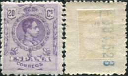 730196 HINGED ESPAÑA 1909 ALFONSO XIII - ...-1850 Préphilatélie