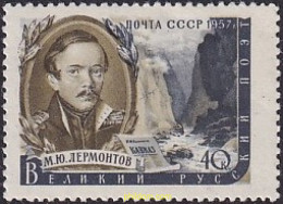 731038 MNH UNION SOVIETICA 1957 GRANDES ESCRITORES - ...-1857 Prephilately