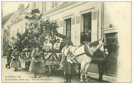 28.NOGENT LE ROI.n°1182.CAVALCADE DU 9 AVRIL 1905.CHAR DE L'HORTICULTURE - Nogent Le Roi