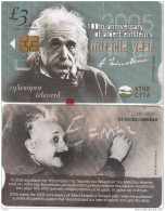 CYPRUS - Albert Einstein, Collector"s Card No 08, Tirage 850, 04/05, Mint - Cyprus
