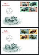 Island - 2006 - FDC - Old Vintage Cars, Alte Automobile - Landrover, Willys Jeep, Austin Gypsy, GAZ-69 - FDC