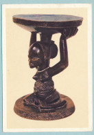 Tabouret Du CONGO - Sculpture Sur Bois - H/ 41 Cm - Collection Musée Ethnographique D'Etat De Varsovie - Autres & Non Classés