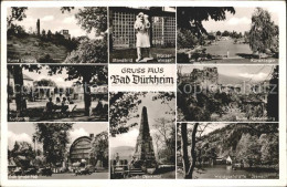 72145382 Bad Duerkheim Standbild Pfaelzer Winzer Kurpark Ruine-Hardenburg Ruine- - Bad Duerkheim