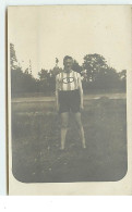 Carte-Photo - Emile Anthoine En Tenue De Sport - Athlétisme