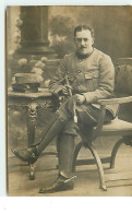 Carte-Photo - Emile Anthoine En Tenue De Militaire - Athletics