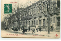 PARIS XX - Tout Paris N°658 Fleury - Sortie De L'Ecole Des Filles - Rue Sorbier - Arrondissement: 20