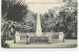 MAURICE - Tombeaux Des Gouverneurs - Maurice