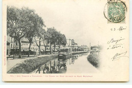 Péniches - Les Canaux à Toulouse - Le Canal Du Midi En Face De La Gare Matabiau - Binnenschepen