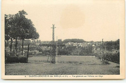 SAINTE-GENEVIEVE-DES-BOIS - Vue Générale Sur Villiers Sur Orge - Sainte Genevieve Des Bois