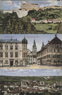 72144681 Eichstaett Oberbayern Willibaldsburg Bischoefl Palais Stadtblick Eichst - Eichstaett