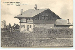 Suisse - Chalet à AUBONNE - Chaffard & Hutterli, Constructeurs Genève - Aubonne