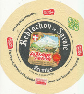 G F 1630  /  ETIQUETTE DE FROMAGE -  REBLOCHON     LA POINTE PERCEE  FROMAGERIE POCHAT  ANNECY LE VIEUX    HAUTE  SAVOIE - Käse