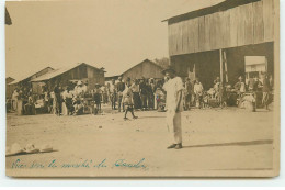 Carte Photo - CAMEROUN - Vue Sur Le Marché De DOUALA - Kameroen