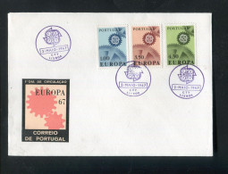 "PORTUGAL" 1967, Mi. 1026-1028 FDC (A2059) - FDC