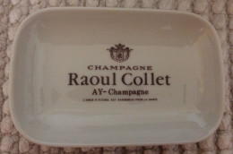 Cendrier, Vide-poches, Porte-savon Publicitaire - Champagne Raoul COLLET - Portacenere