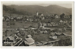 ENTLEBUCH: Foto-AK Mit Sägerei Und Bahnlinie 1936 - Entlebuch